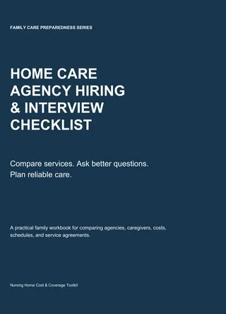 Home Care Agency Hiring and Interview Checklist book cover by Raymond Ali